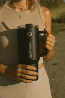 DUAL CHAMBER 40oz TUMBLER w/ HANDLE (Ships in May)